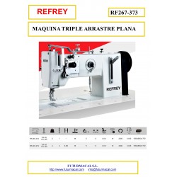 MAQUINA PLANA TRIPLE ARRASTRE