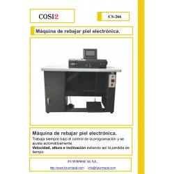 MAQUINA DE REBAJAR ELECTRONICA